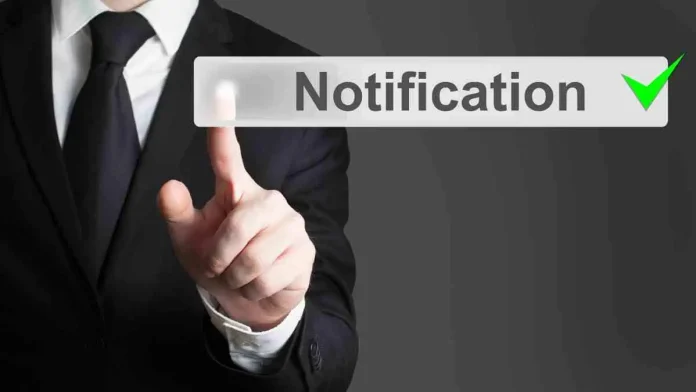 Push Notification Monitoring Government's Alarming Actions